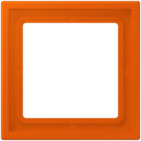 Frame 1-gang, orange vif (4320S)