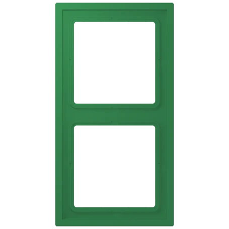 Frame 2-gang, vert foncé (32050)