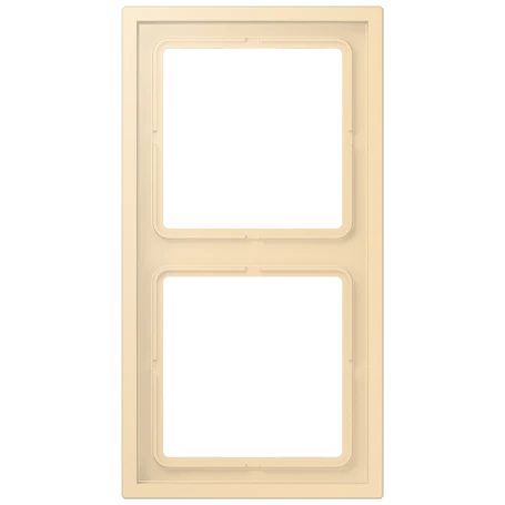 Frame 2-gang, ocre (32060)