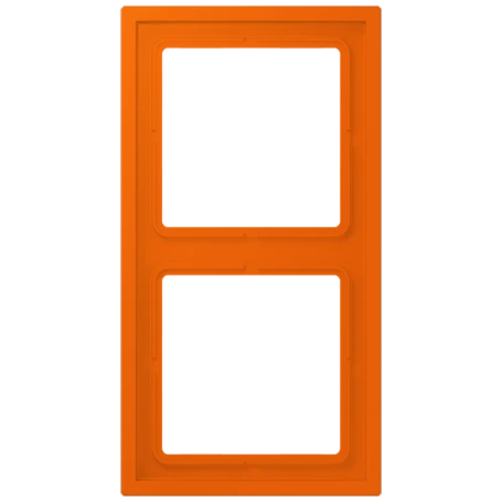 Frame 2-gang, orange (32080)