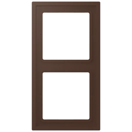 Frame 2-gang, terre d’ombre brûlée 31 (32130)