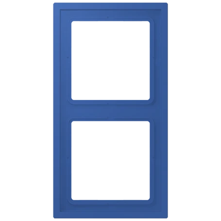 Cadre de finition 2 postes, bleu outremer 59 (4320K)