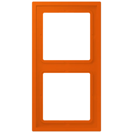Frame 2-gang, orange vif (4320S)