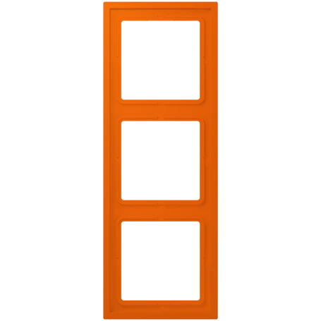 Frame 3-gang, orange (32080)