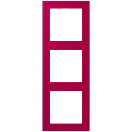 Frame 3-gang, rouge rubia (32101)
