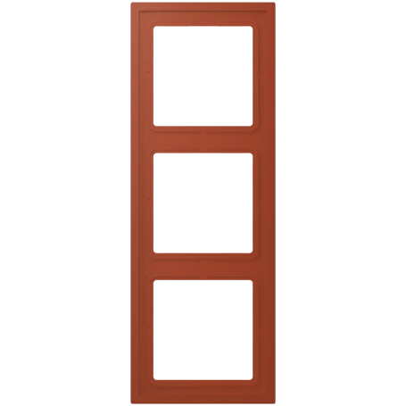 Frame 3-gang, l'ocre rouge (32110)