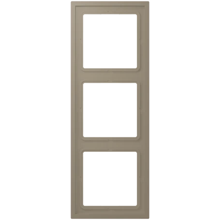 Frame 3-gang, ombre naturelle moyenne (32141)