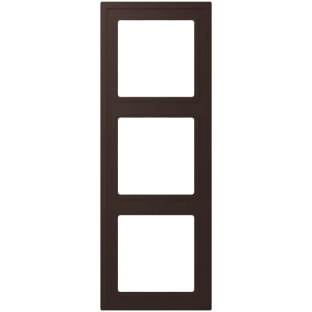 Rahmen 3fach, terre d‘ombre brûlée 59 (4320J)