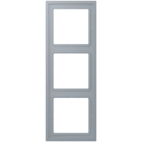 Frame 3-gang, gris clair 59 (4320O)