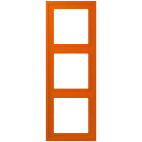 Frame 3-gang, orange vif (4320S)