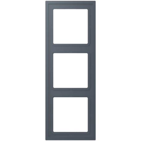 Frame 3-gang, gris foncé 59 (4320U)