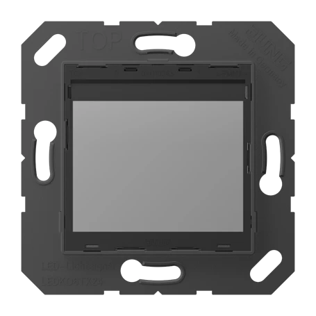 LED pilot light for glass cover, white, red, green or orange