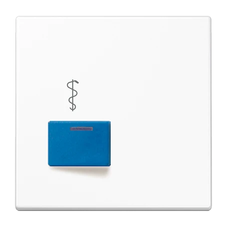 Centre plate for Ackermann, Typ 73022 A 2, white