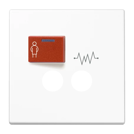 Centre plate for Ackermann, Typ 73075 D, 73075 B, white