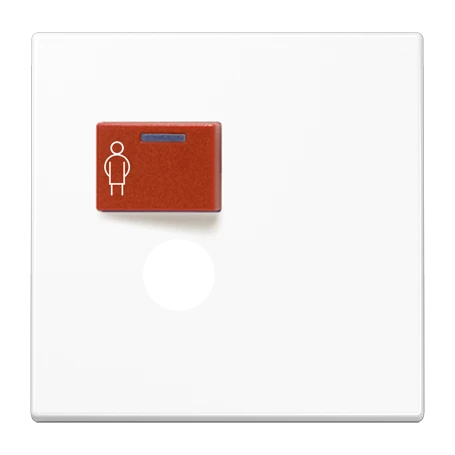 Centre plate for Ackermann, Typ 73071, 73075 A, white