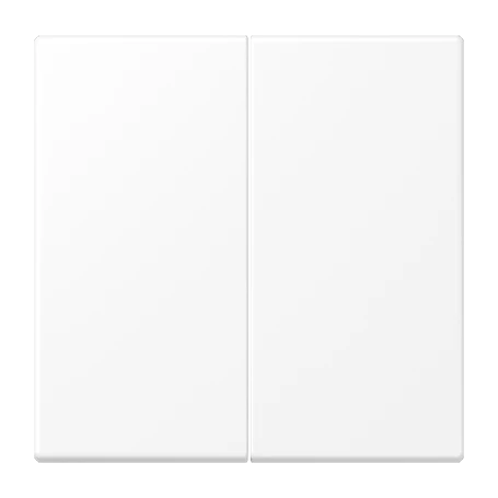 Wippe 2fach, F10, schneeweiß matt
