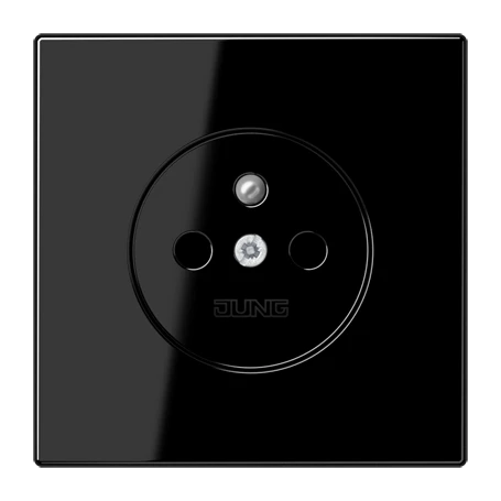 Presa, sistema francese/belga, Safety Plus, duroplast, nero