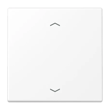 LB Management push-button, with arrow symbols, matt snow white