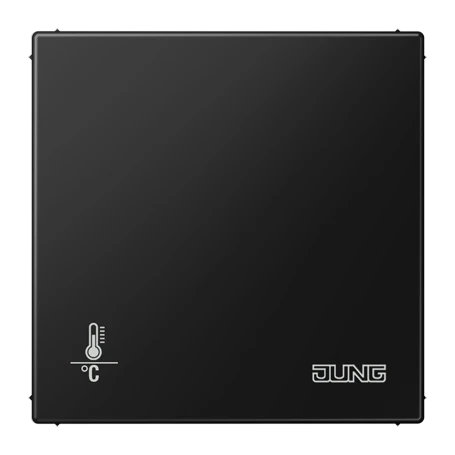 KNX room autostat, matt graphite black