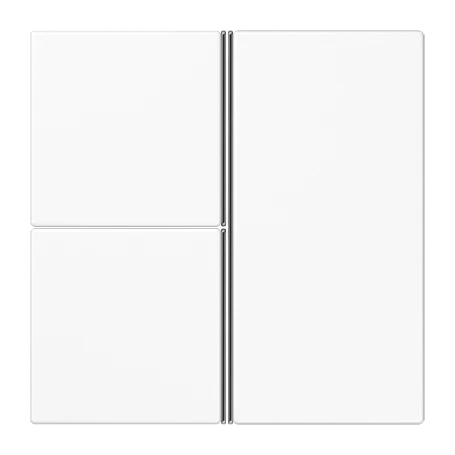 Cover kit 3-gang, F40, white