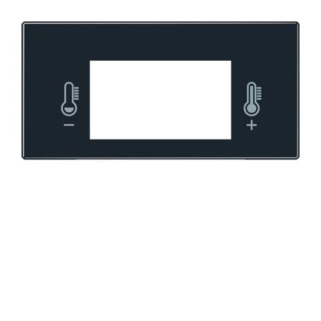 Cover, F40 Room controller, black
