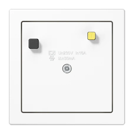 RCD (residual current device), white