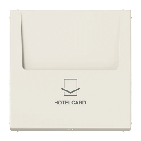 Key card holder, ivory