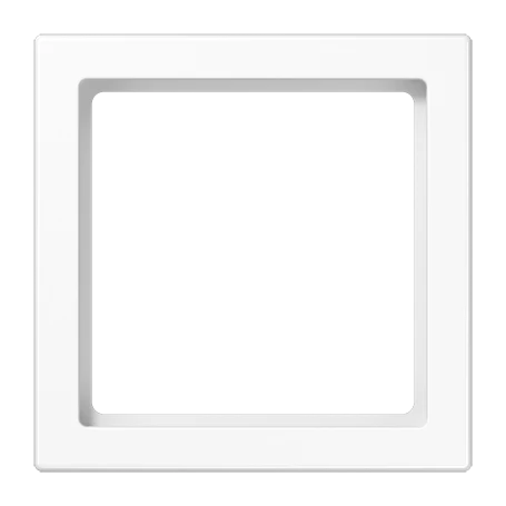 Tussenraam, 55 x 55 mm, alpine wit