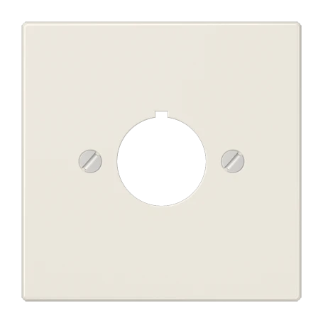 Afdekking, voor apparaten met 22,5 mm Ø, wit