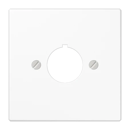 Afdekking, voor apparaten met 22,5 mm Ø, alpine wit