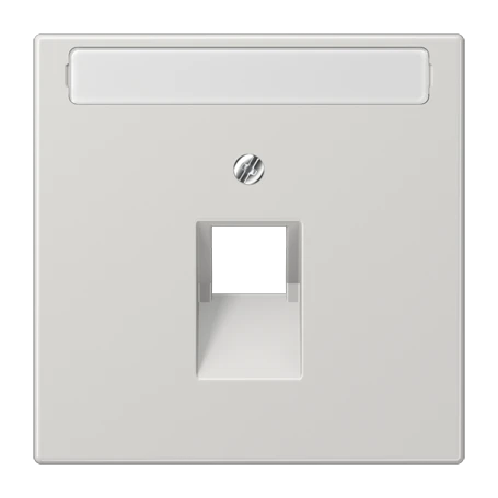 Afdekking voor IAE/UAE-aansluitdozen, 1 x 8-pole, lichtgrijs