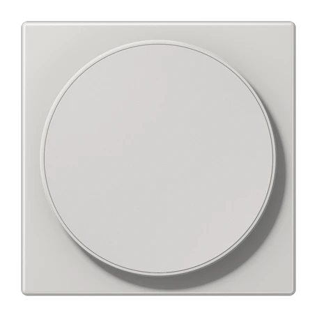 Centre plate for wireless charging, thermoplastic, LS range, light grey