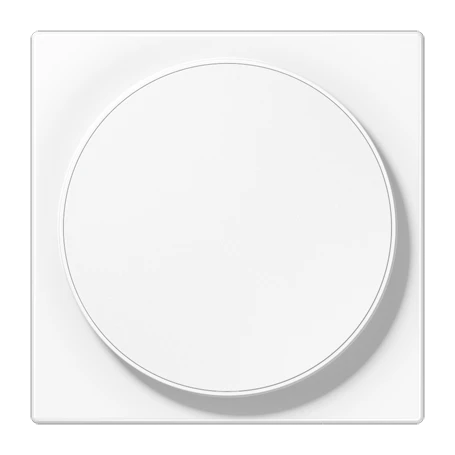 Centre plate for wireless charging, thermoplastic, LS range, white