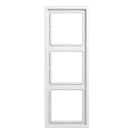 Frame 3-gang, white