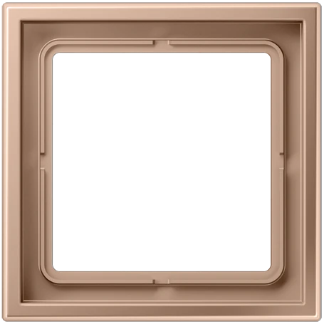 Frame 1-gang, brushed bronze