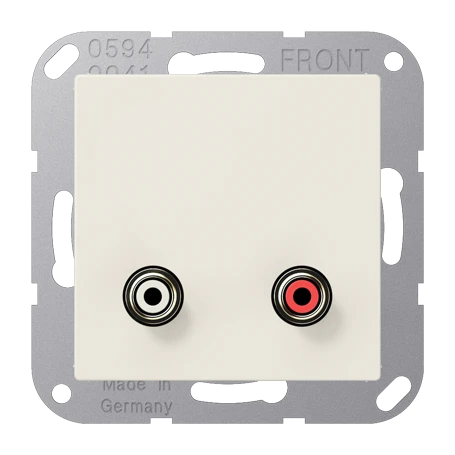 Cinch Audio (RCA), ivory