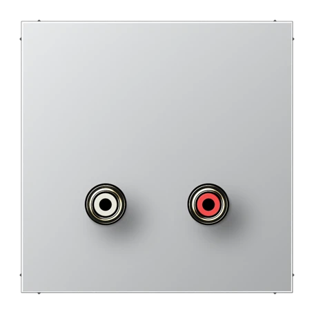 Cinch Audio (RCA), aluminium