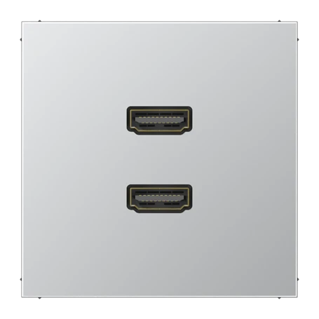 2 x HDMI, aluminio