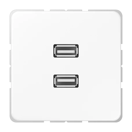 2 x USB 2.0, alpine wit