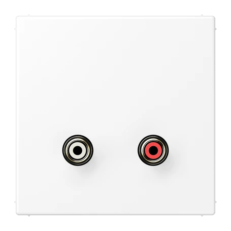 Cinch Audio (RCA), matt snow white