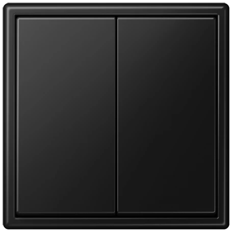 Matter taster 2-voudig, batterijgevoed, set, 4-kanaals, grafietzwart mat