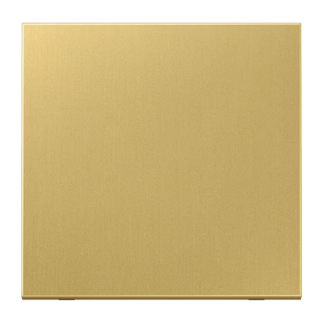 Rocker 1-gang, F10, classic brass