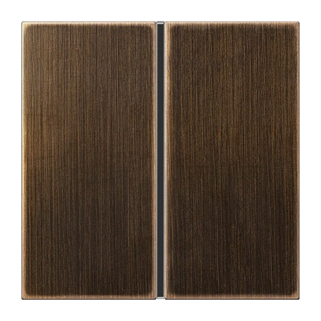 Cover kit 1-gang, F40, antique brass