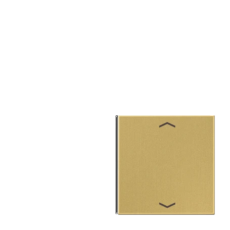 Cover 1+4 4-gang, F40, classic brass