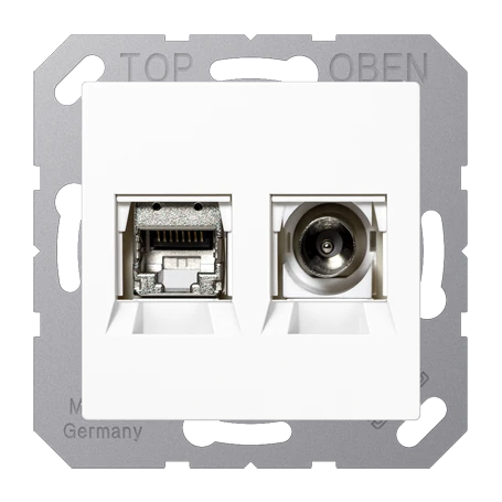 Smart TV розетка, белый