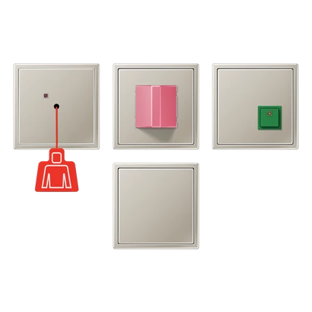 Conjunto de chamadas de emergência, aço