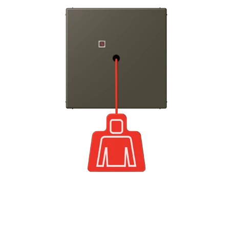Pulsante a tirante, ombre naturelle 31 (32140)