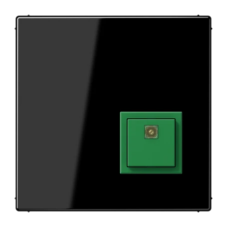 Botão de desligar, preto