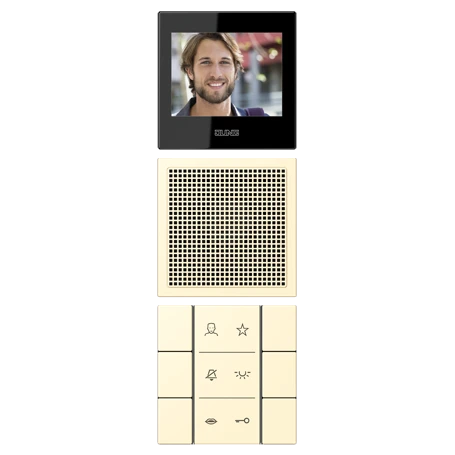 Video indoor station 2.7’’, blanc (32001)