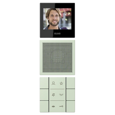 Video indoor station 2.7’’, vert anglais pâle (32042)